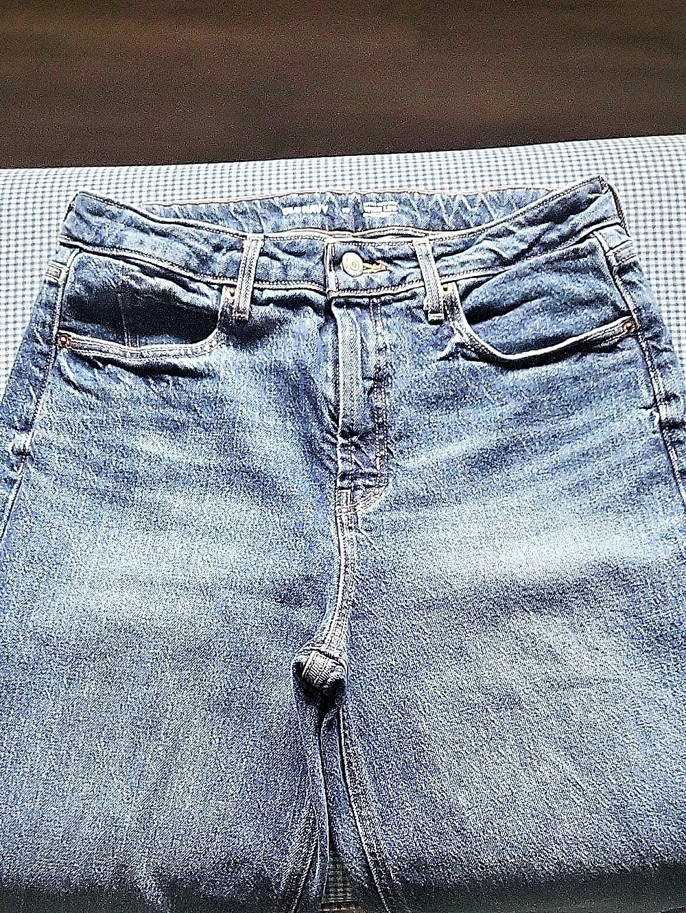 Old Navy Extra High-Rise Wide-Leg Secret-Smooth Pocket Jeans, Sz. 10.